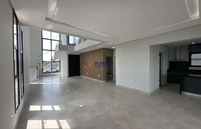 Sobrado novo com 4 dormitórios no santorini paulínia!