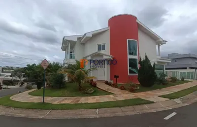 Sobrado com 4 suítes, elevador e piscina - swiss park - campinas