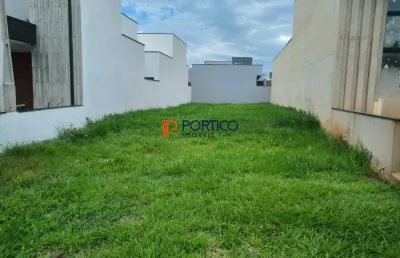 Terreno plano a venda no condomínio terras da estância paulínia