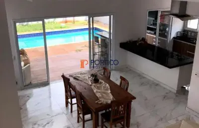 Sobrado com 3 suítes e piscina -terras do cancioneiro- paulínia
