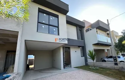 Sobrado, 3 suítes,piscina,acabamento impecável em condomínio fechado.paulínia/sp