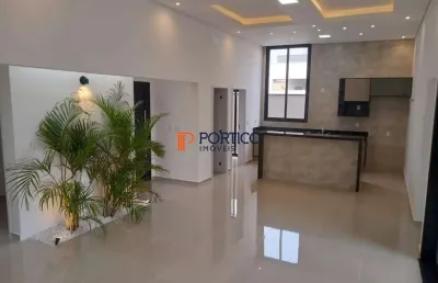 Casa térrea 3 suítes no condomínio royal garden em paulínia/sp