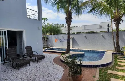 Casa para locação com 4 suítes no cond. athenas em paulínia/sp.
