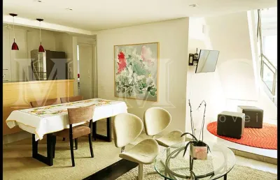 Excelente cobertura duplex, com vaga no coração de moema