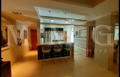 Apartamento, 2 dormitórios, suite, mobiliado, vaga, 98 útil, ótimo