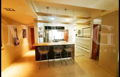 Apartamento, 2 dormitórios, suite, mobiliado, vaga, 98 útil, ótimo