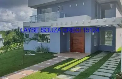 Casa com 4 quartos à venda na Rodovia BA-099 - Estrada do Côco, 99, Abrantes, Camaçari