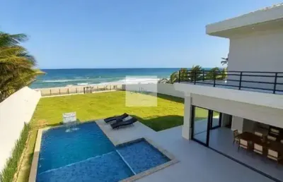 Casa em barra do jacuípe (monte gordo)  -  camaçari