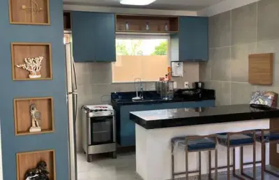 Casa em condominio duplex em imbassaí  -  mata de são joão