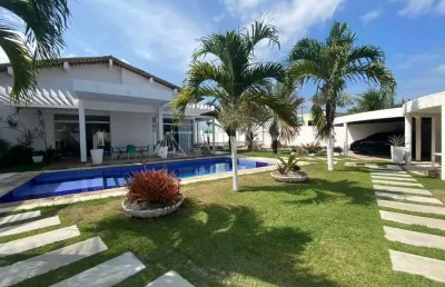 Casa em condomínio fechado com 3 quartos à venda na al-101, 1, massagueira, marechal deodoro, 450 m2 por r$ 1.700.000