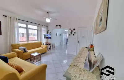 Linda cobertura penthouse vista ao mar a 200m da praia!