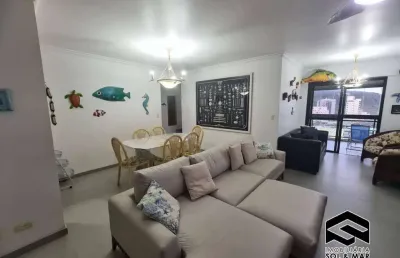 Apartamento com 3 quartos para alugar na Rua Iracema, Enseada, Guarujá
