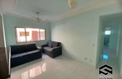 Apartamento 02 dormitórios, portaria 24h à 200m da praia!