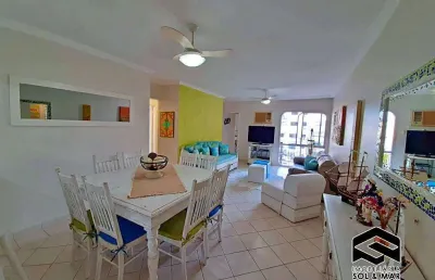 Lindo apto, apenas 200m do mar, em excelente localização, 02 vagas!