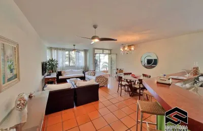 Apartamento enorme, lazer completo, apenas 300m do mar!