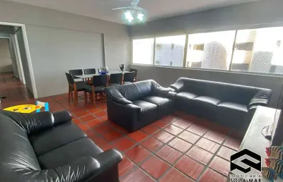 Amplo apartamento vista ao mar, 04 dormitórios nas astúrias!