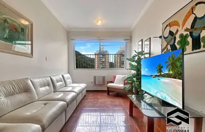 Apartamento 04 dormitórios e vista ao mar na praia de pitangueiras!