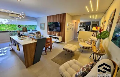 Lindo apto com terraço gourmet, sala toda integrada, lazer completo!