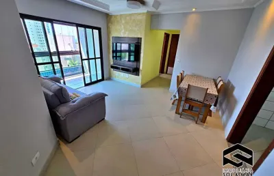 Lindo apartamento vista ao mar, lazer completo, 350m da praia!