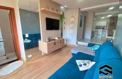 Lindo apto reformado, vista ao mar, lazer completo na região do casa grande
