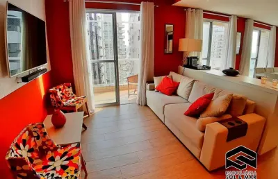 Apartamento com 4 quartos para alugar na Avenida General Monteiro de Barros, Enseada, Guarujá