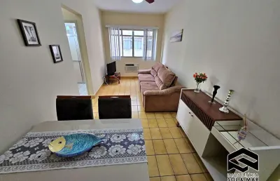 Apartamento com 2 quartos para alugar na Rua José da Silva Rainho, Jardim Astúrias, Guarujá