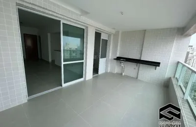 Oportunidade guarujá beach! andar alto, 03 dormitórios!