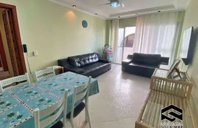 Apartamento à 250m do mar e lazer completo na região do tortugas!