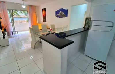 03 dormitórios, lazer completo, 250m do mar para locação anual!
