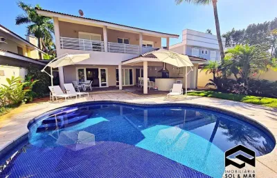 Casa em condomínio fechado com 5 quartos à venda na Avenida Marjory da Silva Prado, Balneário Praia do Pernambuco, Guarujá