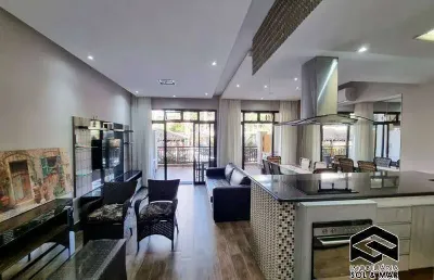 Apartamento com 3 quartos para alugar na Avenida Miguel Estefno, Enseada, Guarujá