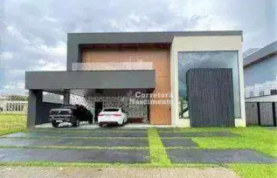 Casa com 4 dormitórios à venda, 460 m² por r$ 4.788.000,00 - condomínio reserva do paratehy - são josé dos campos/sp