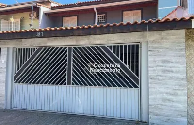 Casa com 3 dormitórios para alugar, 150 m² por r$ 3.200,00/mês - jardim santa maria - jacareí/sp