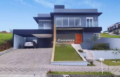 Casa com 5 dormitórios à venda, 325 m² por r$ 4.500.000,00 - condomínio reserva do paratehy - são josé dos campos/sp