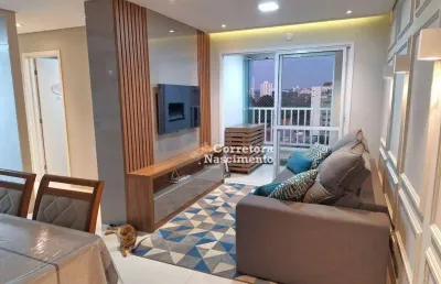 Apartamento com 2 dormitórios à venda, 65 m² por r$ 689.000,00 - parque industrial - são josé dos campos/sp