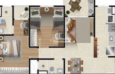 Apartamento com 2 dormitórios à venda, 66 m² por r$ 372.134,00 - centro - jacareí/sp