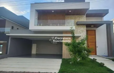 Casa com 4 dormitórios à venda, 450 m² por r$ 3.150.000 - condomínio residencial jaguary - são josé dos campos/sp