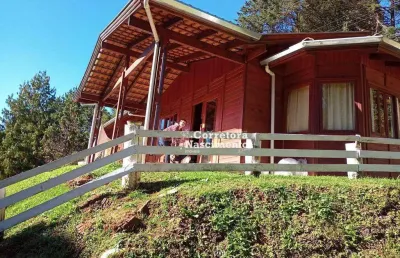 Casa com 3 dormitórios à venda por r$ 570.000 - parque das águas claras - campos do jordão/sp