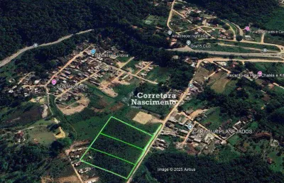 Terreno à venda, 13900 m² por r$ 1.900.000 - jardim santa rosa - caraguatatuba/sp