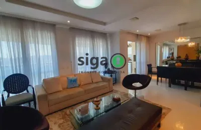 Apartamento mobiliado venda ou locação - 03 suítes - 03 vagas - vila andrade