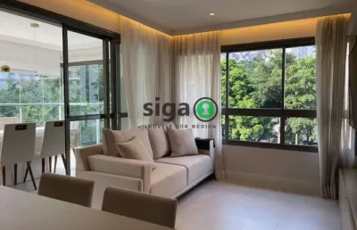 Apartamento para venda ou locação, 70m², 2 quartos, sendo 1 suite, 1 vaga nos jardins