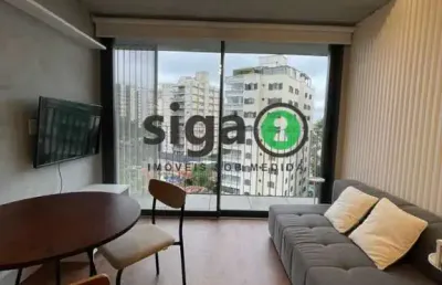 Lindo apto  mobiliado com 1suite, 45m, 1 vaga, na vila madalena. oportunidade!