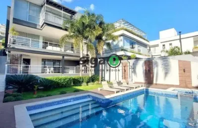 Casa em condomínio fechado na granja viana 4 suites 4 vagas