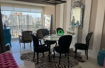 Apartamento á venda no brooklin- 2 quartos, 2 vagas e 100m²