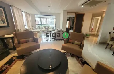 Apartamento 209m², em moema, fora da rota dos aviões
