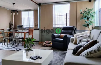 Cobertura duplex a venda com 110m2 sendo 3 dorms (2 suítes), vila mascote, ed. ville de geneve