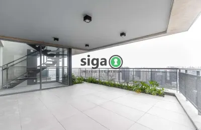 Cobertura duplex a venda no brooklin, com 411m² no contrapiso