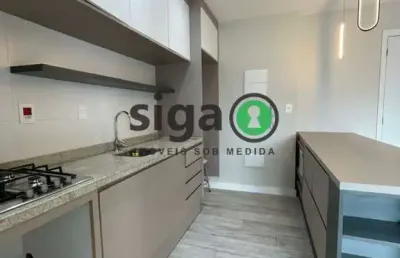 Apto com 71m², à venda ou locaçâo, mobiliado, 2 quartos, sendo 1 suite, no jardim américa