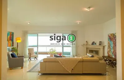 Apartamento para disponível para venda ou aluguel no panamby, de 367m, 4 quartos e 6 vagas.