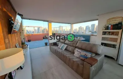 Cobertura duplex com 160m², 3  quartos (1 suíte) , 3 vagas no ipiranga- aceita permuta!!!